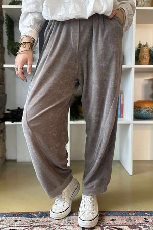 Terry B Classic Relaxed Pant Mocha